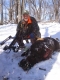 Shep with a Big Boar  2013